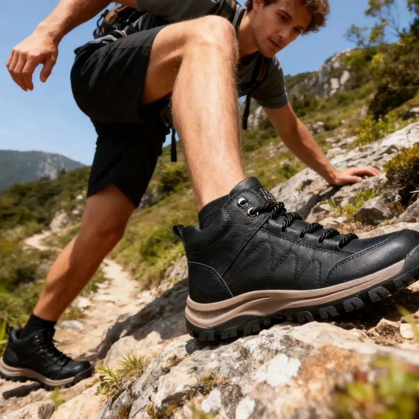 Ručne vyrobené kožené topánky na zvýšenie výšky